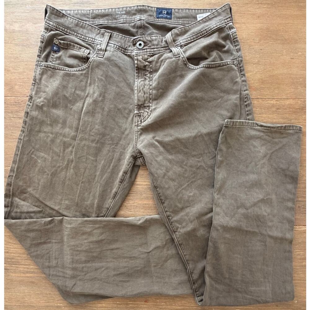 AG Adriano Goldschmied The Graduate Modern Athletic Jeans Men’s 34x34 Brown